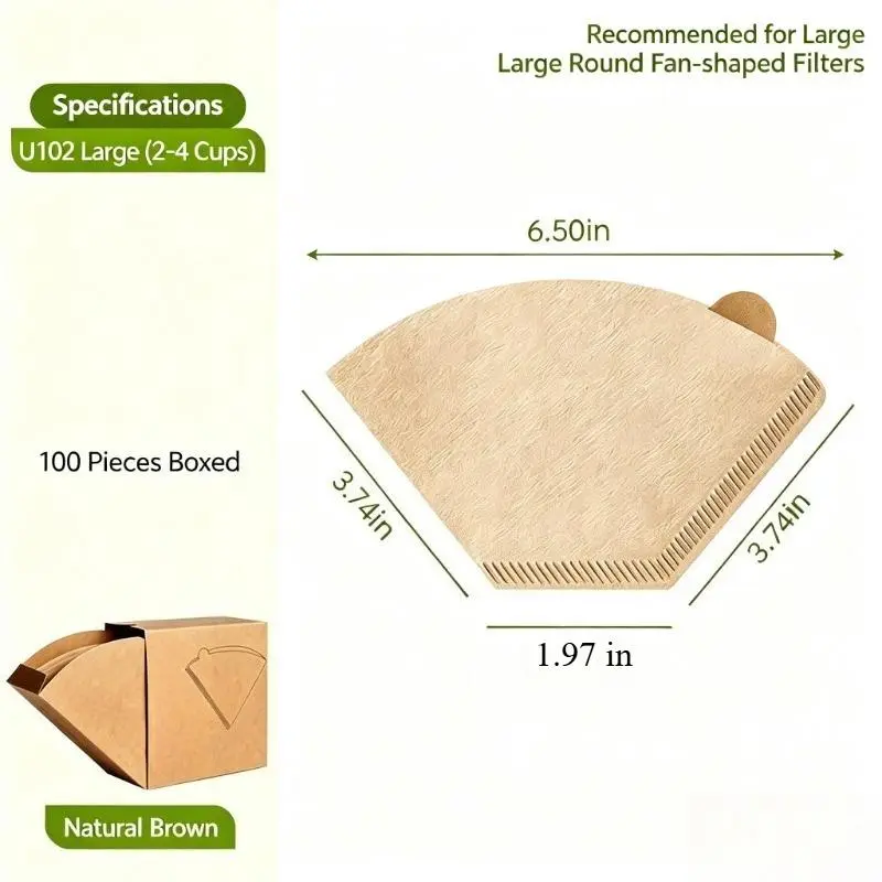 U102 Natural/Fan Large