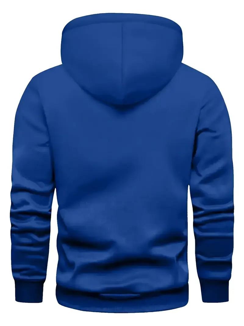 USA flag print hoodie men's fleece sweatshirt, United States letter print unisex casual knit fabric pullover for students and couples fashion hoodie for autumn and winter, 2025 spring pullover hooded sports hoodie