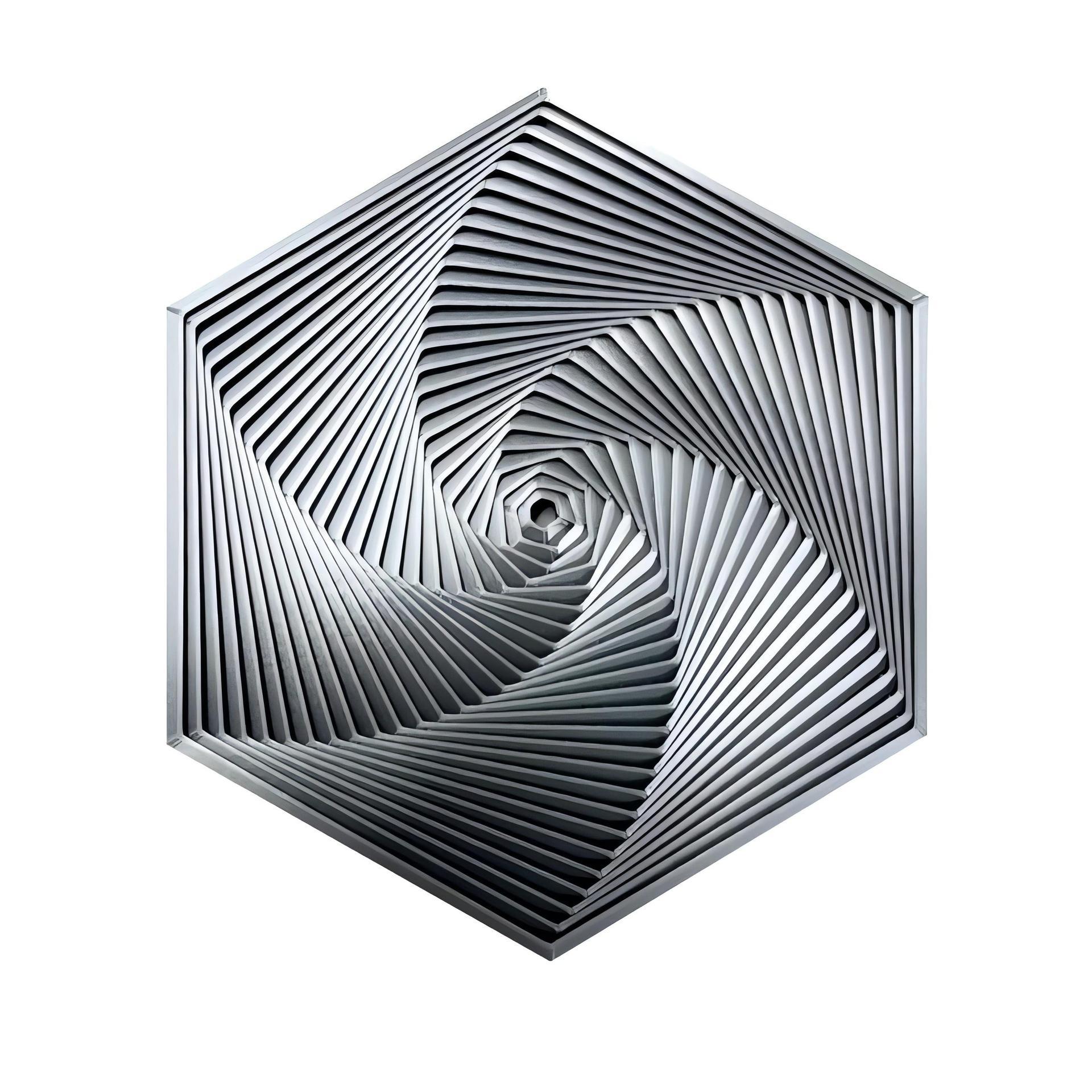 3D Printed Hexagonal Stress Relief Toy Creative Magic Decompression Fidget Toy for Adults