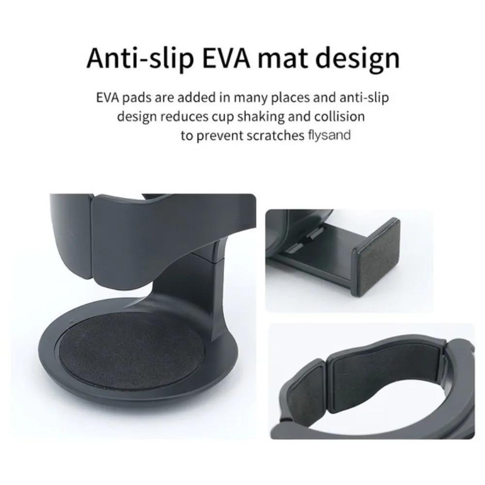 Universal Rotating Car Cup Holder Clip-On Drink Mount for Coffee Bottle Soda Can Auto Air Vent Organizer Accessories Practical Vehicle Storage