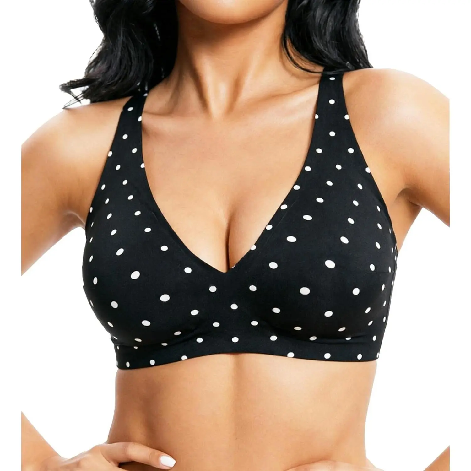 Black Polka Dot