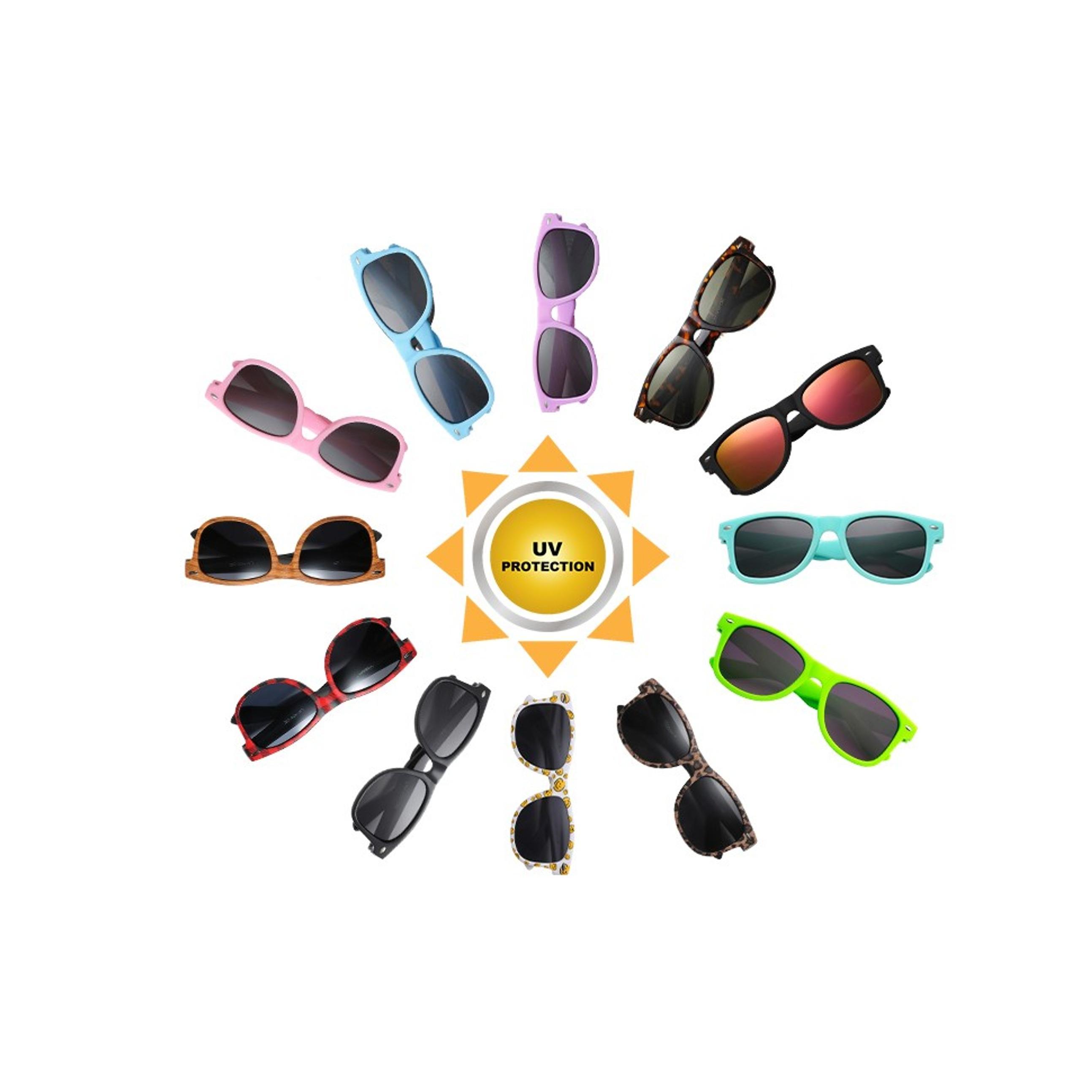Toddler Polarized Sunglasses for Boys & Girls Ages 2-8 | 100% UV400 Protection, Durable Flexible Frame, Lightweight Design, Felt Case Included for Travel & Outdoor PlayGift