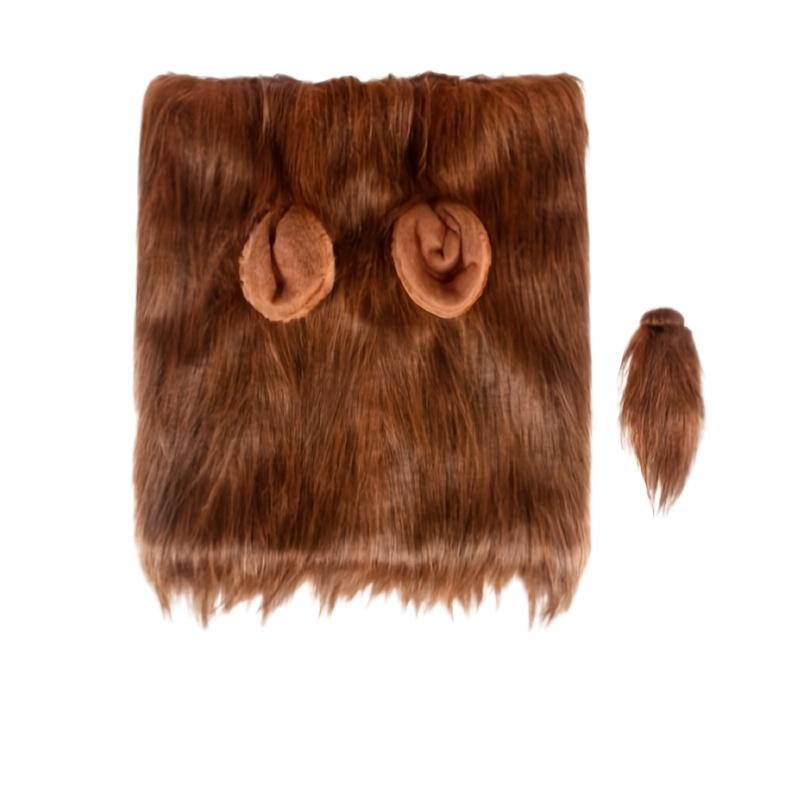 Lion Mane Dog Costume, Lion Mane Wig for Medium to Large Dogs, Halloween for Big Dogs, Fun Pet Dress-Up Gear Lion Mane Dog Costume, Lion Mane Wig for Medium to Large Dogs, Halloween for Big Dogs, Fun Pet Dress-Up Gear