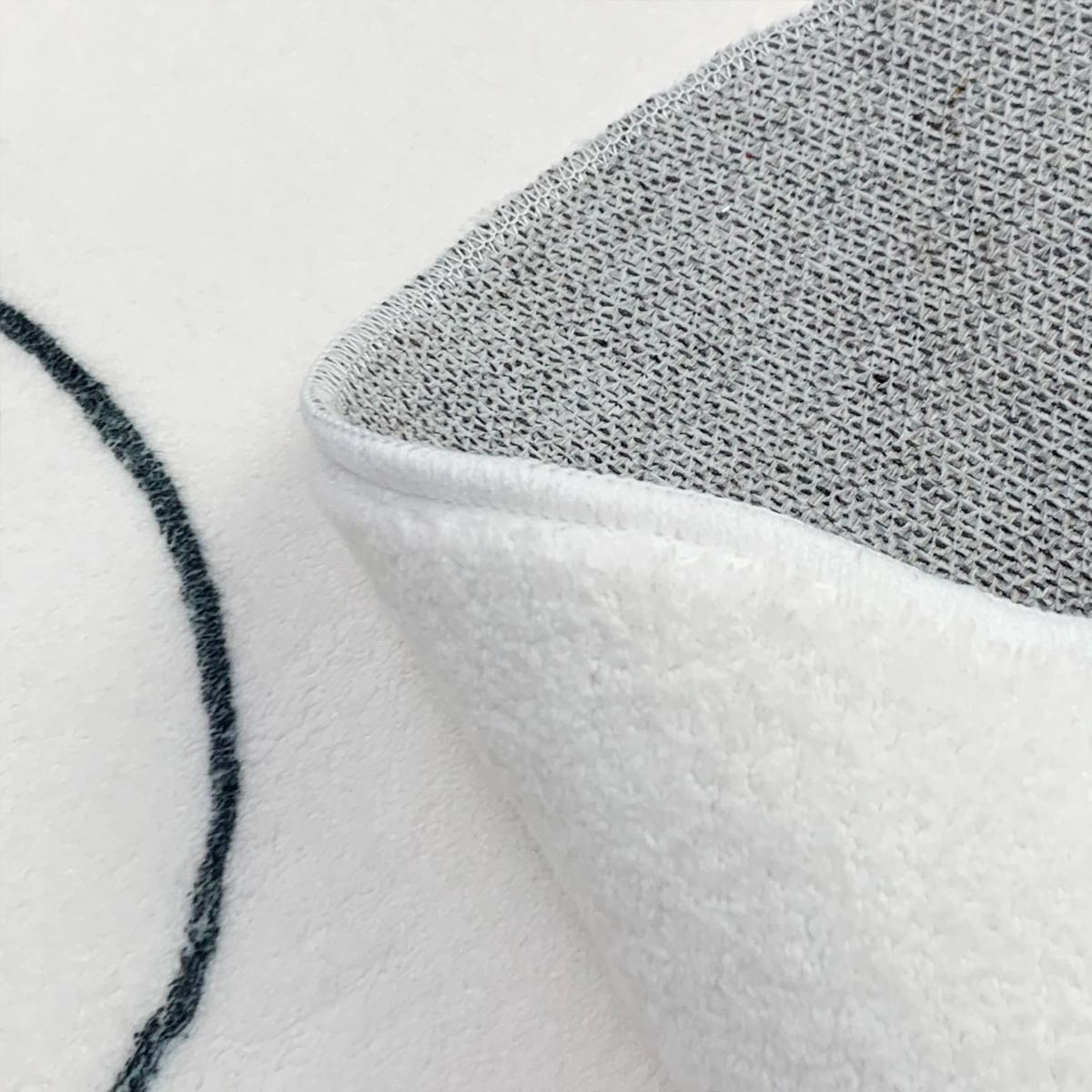 Creative Earth Cartoon Pattern Unique Rugs, 1 Count Soft Floor Mat, Decorative Carpet for Home Living Room Bedroom, Bedroom Abstract Rugs, Home Decor