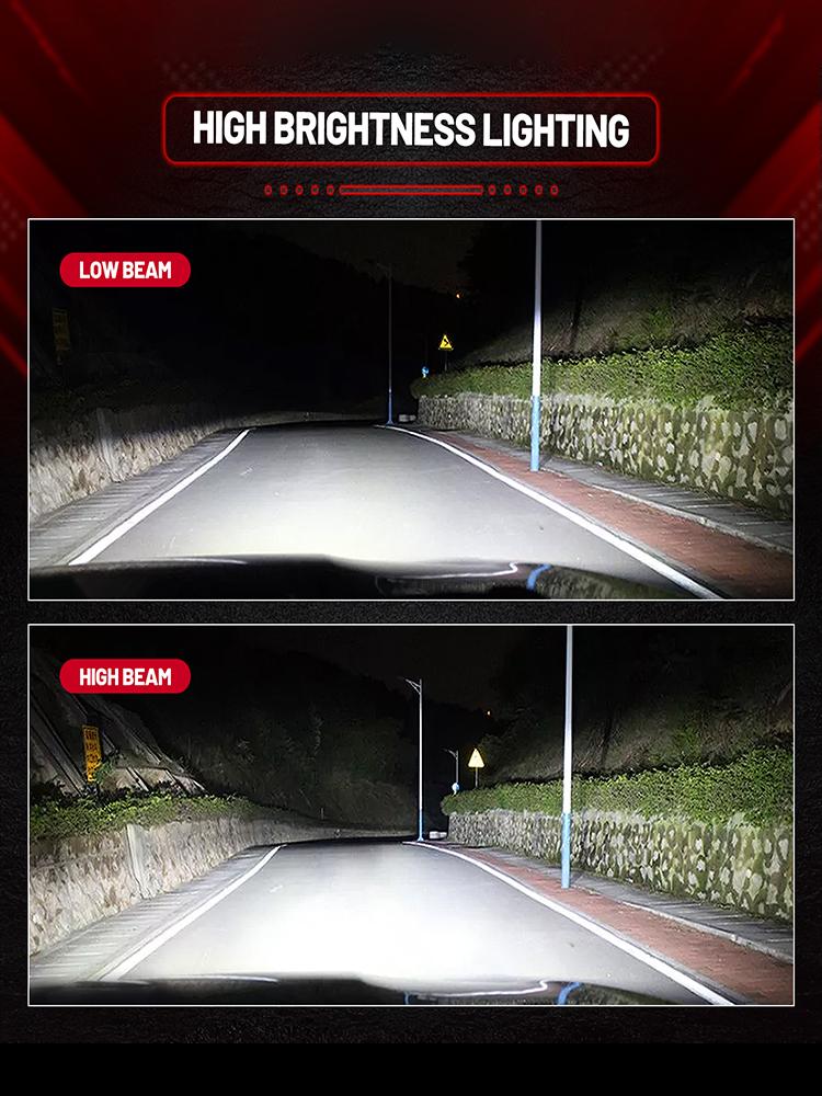 2pcs H4 H7 LED Headlight Bulbs Canbus H1 H3 H11 9005 9006 9012 HB3 HB4 HIR2 9007 H13 260W 80000LM Car Headlamp Turbo Light 12V