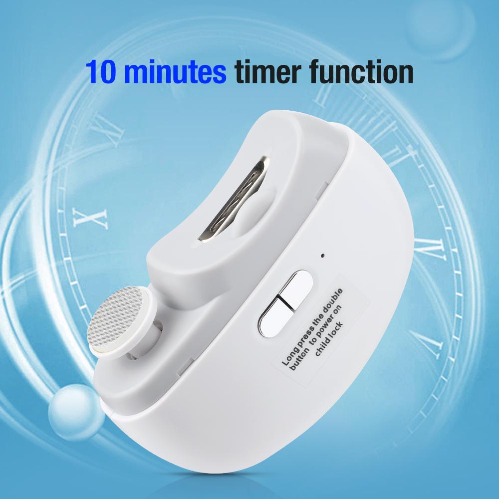 Electric Nail Clipper | Smart Electric Nail Clipper With Anti-Pinch, Nail Polishing, Illumination, And Grinding Functions. Suitable For All Ages. Portable And Long Battery Life. High-end Packaging, Ideal As A Gift. Halloween