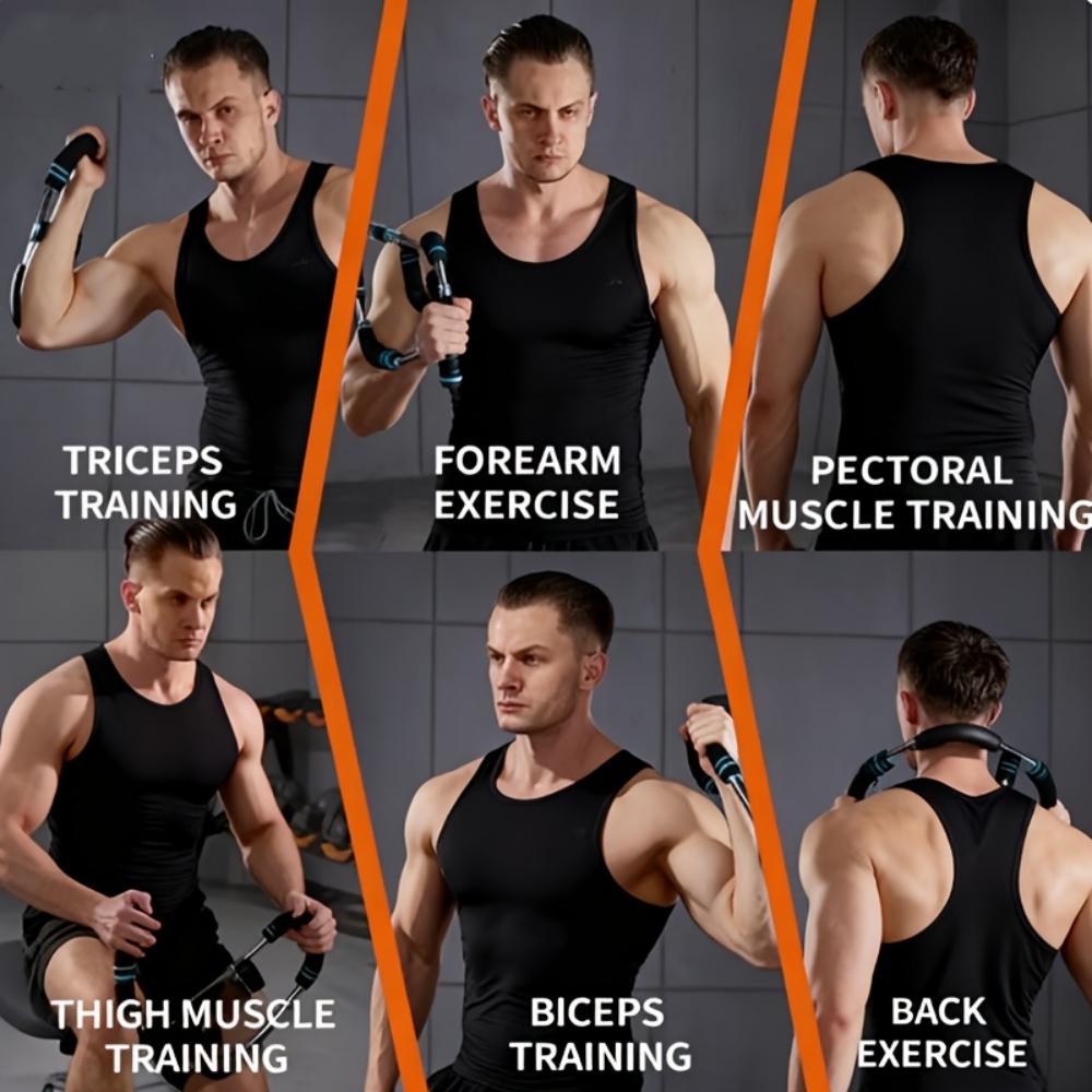 New Multifunctional Arm Strength Trainer for Home Fitness - Chest, Shoulder, and Inner Thigh Muscle Strength Training Device, Versatile Workout Equipment