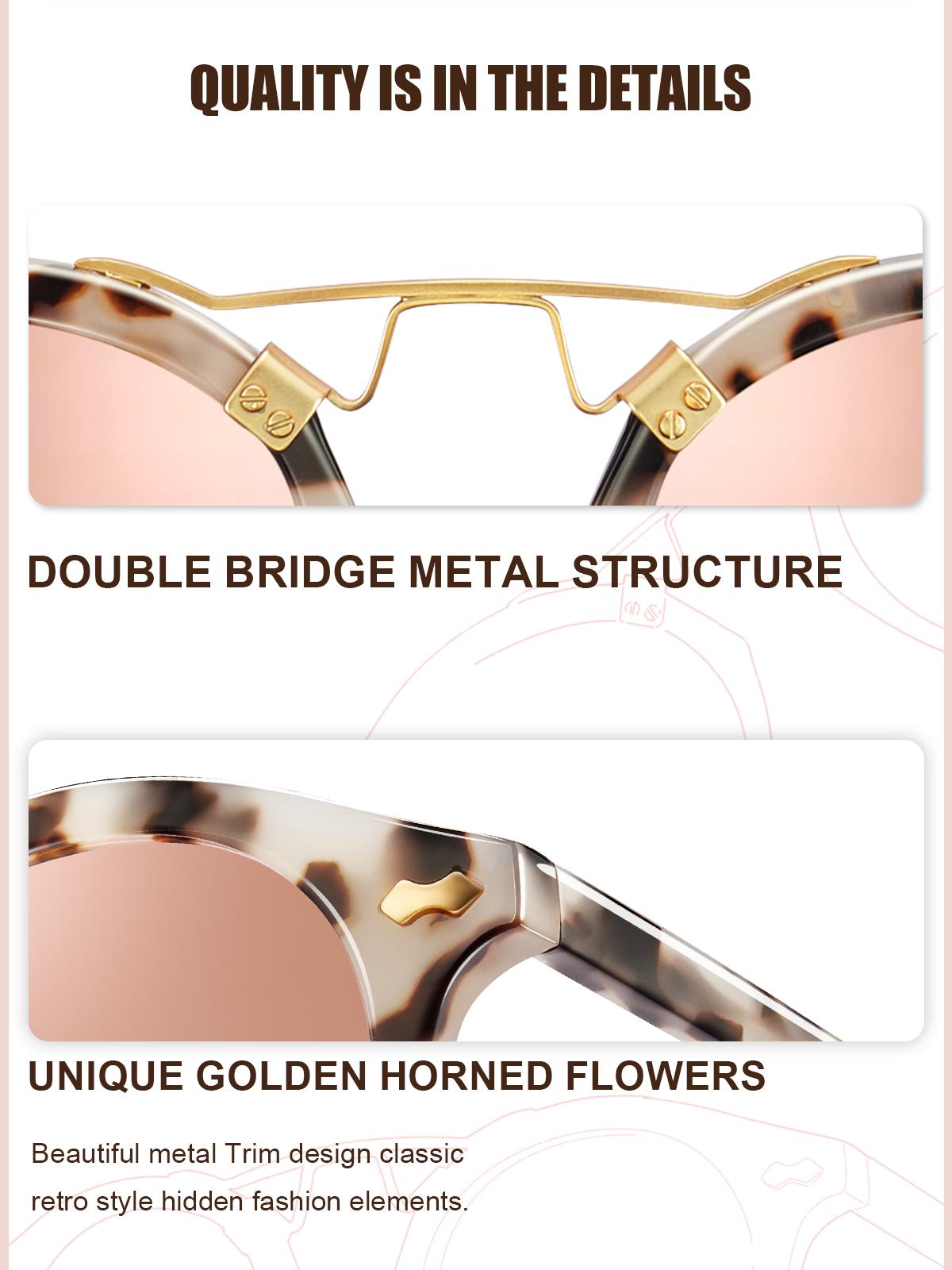 CARFIA Italy Small Face Polarized Sunglasses for Women UV Protection，Retro Women's Mirrored Pink Shades Driving Acetate Eyewear,Summer 2026 Beach Trends Sunnies summerwins