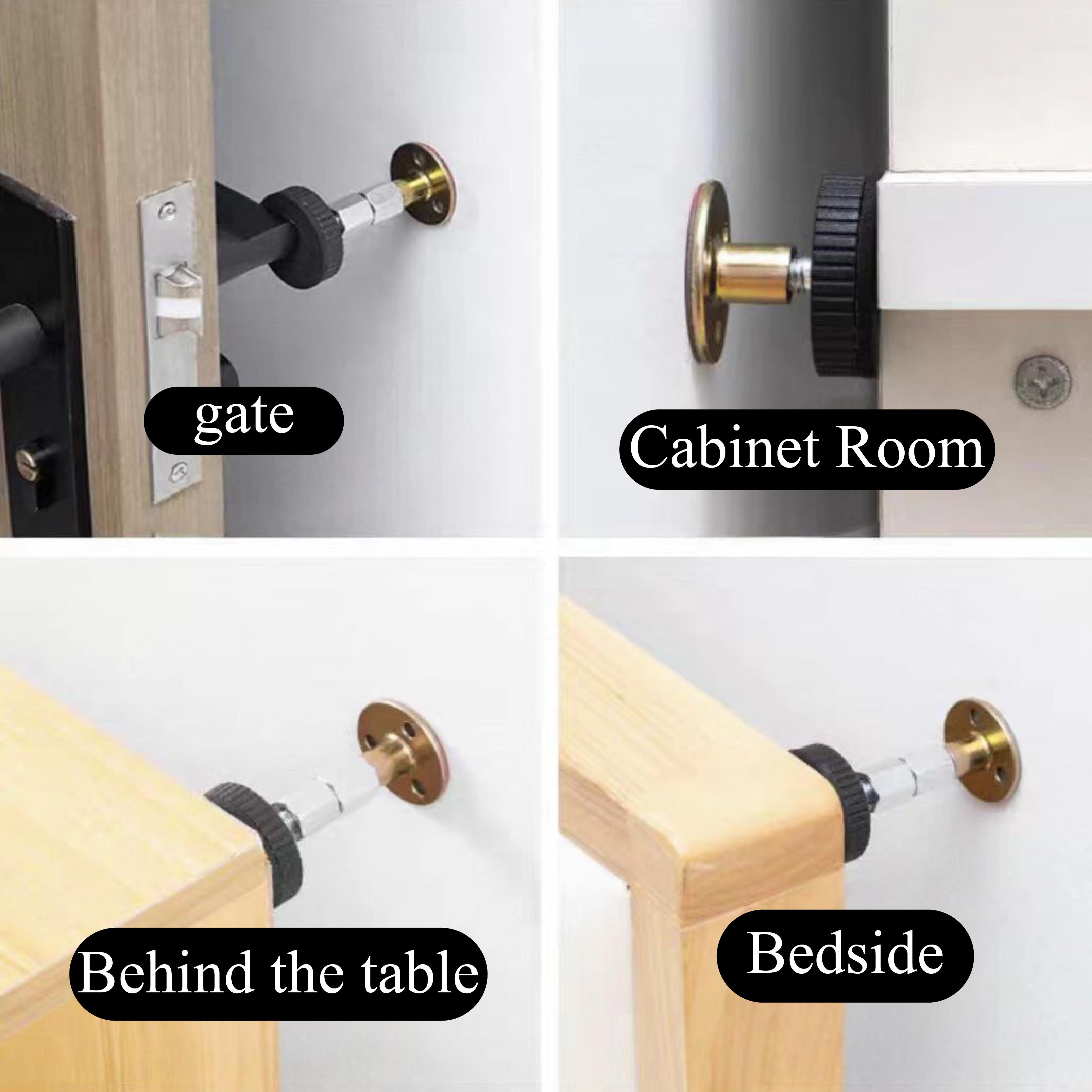 4 Counts Adjustable Threaded Bed Frame Fixer, No-Shake Headboard Wall Brackets, Headboard Reinforcement System, Quick Installation Reduce Noise 4 Counts Adjustable Threaded Bed Frame Fixer, No-Shake Headboard Wall Brackets, Headboard Reinforcement System, Quick Installation Reduce Noise