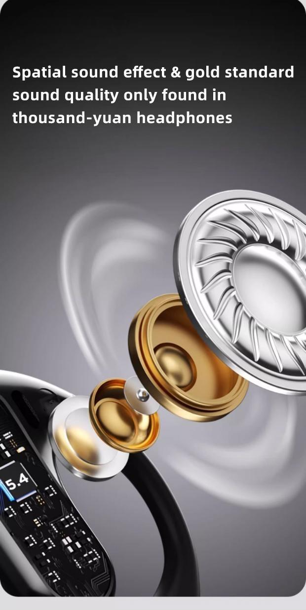 Monster Wireless Earbuds – Bluetooth 6.0 In-Ear Headphones with Charging Case, Deep Bass Stereo Sound, Built-in Mic, Clear Calls, Waterproof Sport Design for Workout & Travel