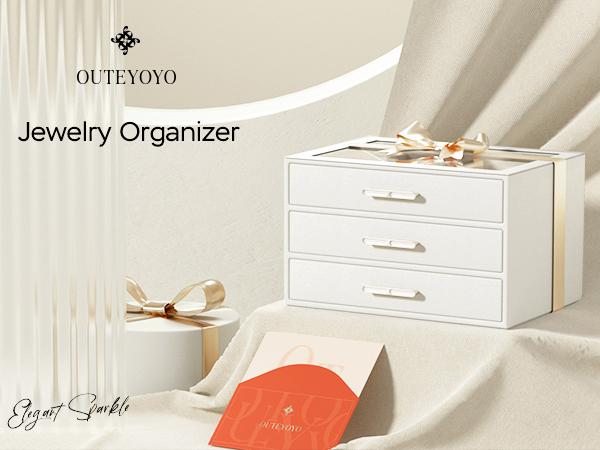 OUTEYOYO Handmade jewelry boxes, exquisite handicrafts, artworks in the room, and can also be sold in high-end jewelry stores Organiser Transparent christmas 2024 ornament OUTEYOYO Handmade jewelry boxes, exquisite handicrafts, artworks in the room, and can also be sold in high-end jewelry stores Organiser Transparent christmas 2024 ornament