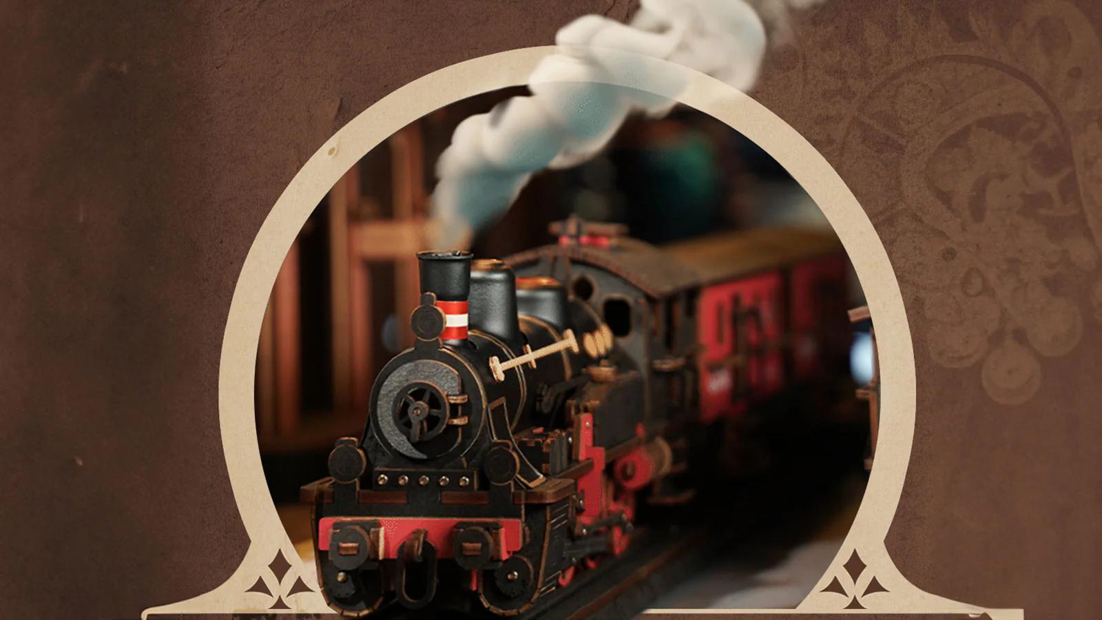 Rolife Steam Journey 3D Wooden Puzzle TGS01