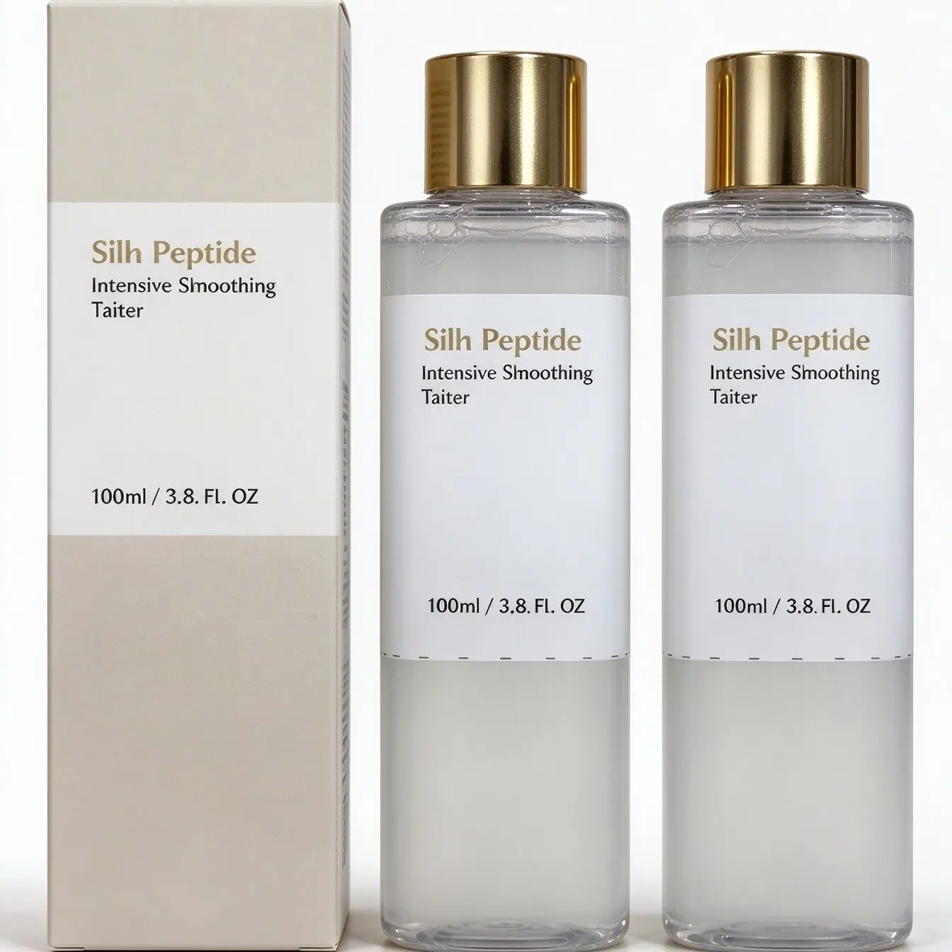 BUY 1 GET 1 FREE Silk Peptide Smoothing Toner, Hydrating Face Toner, Moisturizing, Korean Skincare, Lightweight Fast Absorbing, Non-Sticky Skin Care, Gentle Daily Skincare, Protects and Maintains Skin Barrier