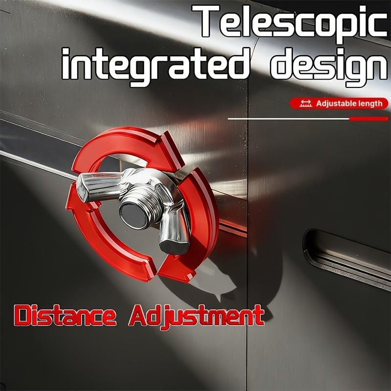 600/800 Type Straight Slot Grout Scraper, Tile Laying Tool, Adjustable 300-600mm, 12mm Square Tooth Spatula, Thick Stainless Steel