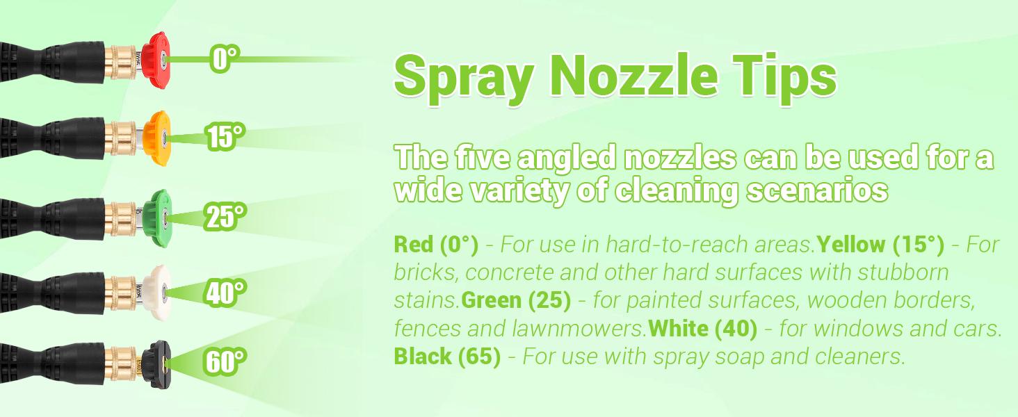 Tool Daily 21 FT Telescoping Pressure Washer Wand with Brush, Power Washer Extension Wand, Aluminum Telescopic Gutter Cleaner with 3 Curve Wands, 5 Spray Nozzle Tips and Adjustable Belt, 4000 PSI