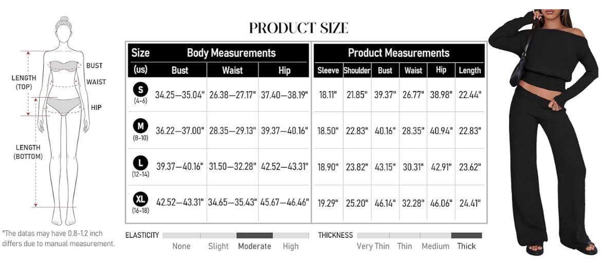 MEROKEETY Women's Fall Pajama Set Fuzzy Fleece 2 Piece Loungewear Off Shoulder Sweater Tops Wide Leg Pants Matching Outfits