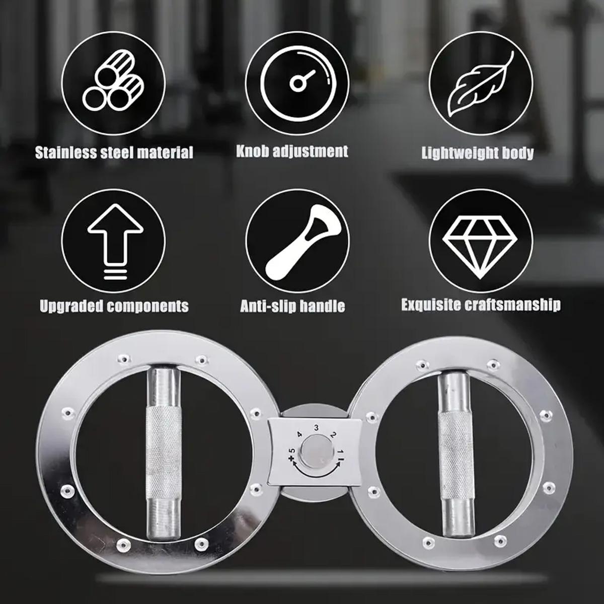 Adjustable Resistance Arm Trainer, Arm Strength Trainer - Multifunctional Forearm and Muscle Exercise Device, Suitable for Boxing, with a Figure-8 Design and Non-Slip Grips, Ideal for Speed Training and Fitness