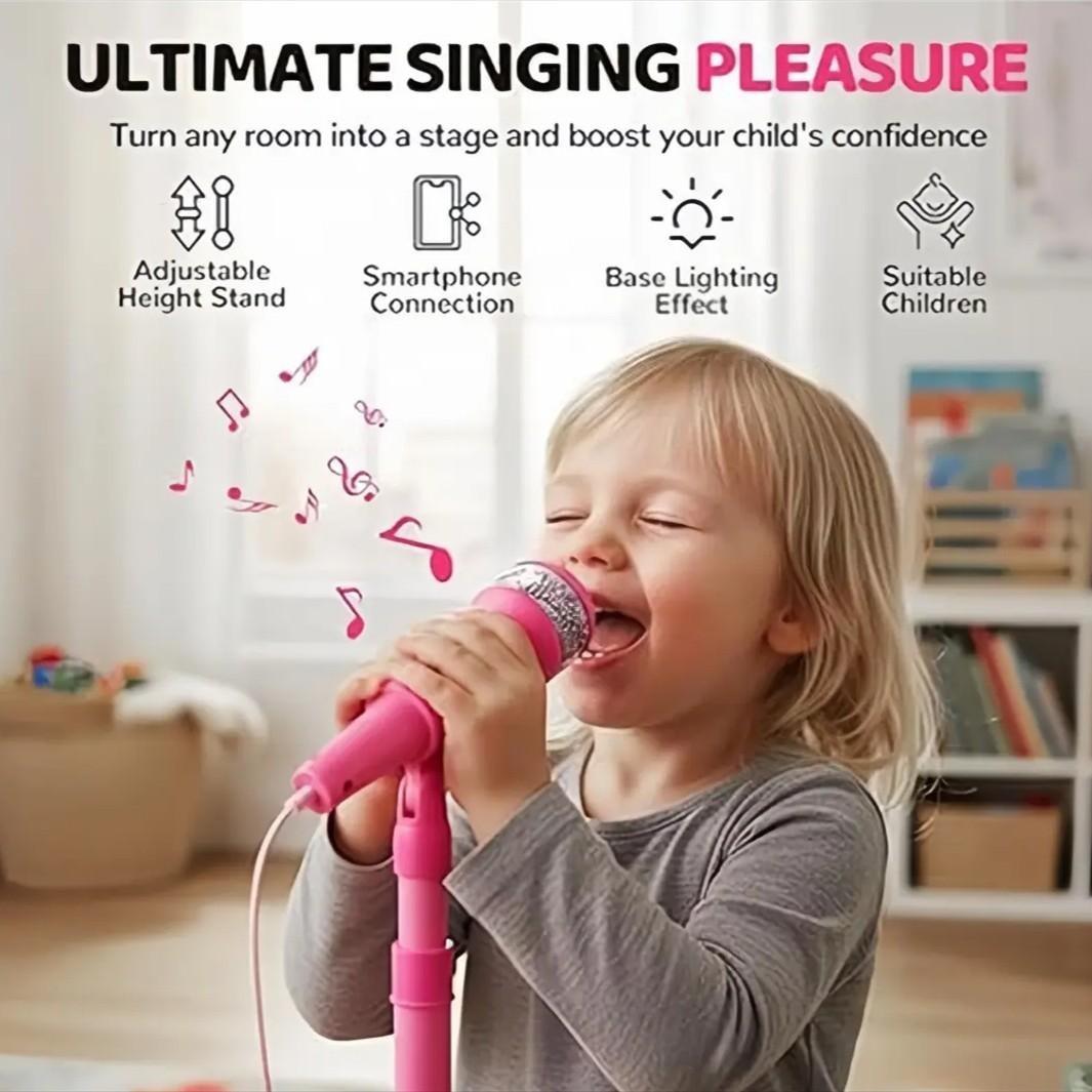 K-pop microphones, guitar toys, karaoke machines with lights, singing machines, fun music toys for girls, birthday gifts for boys and girls, perfect birthday gifts for girls