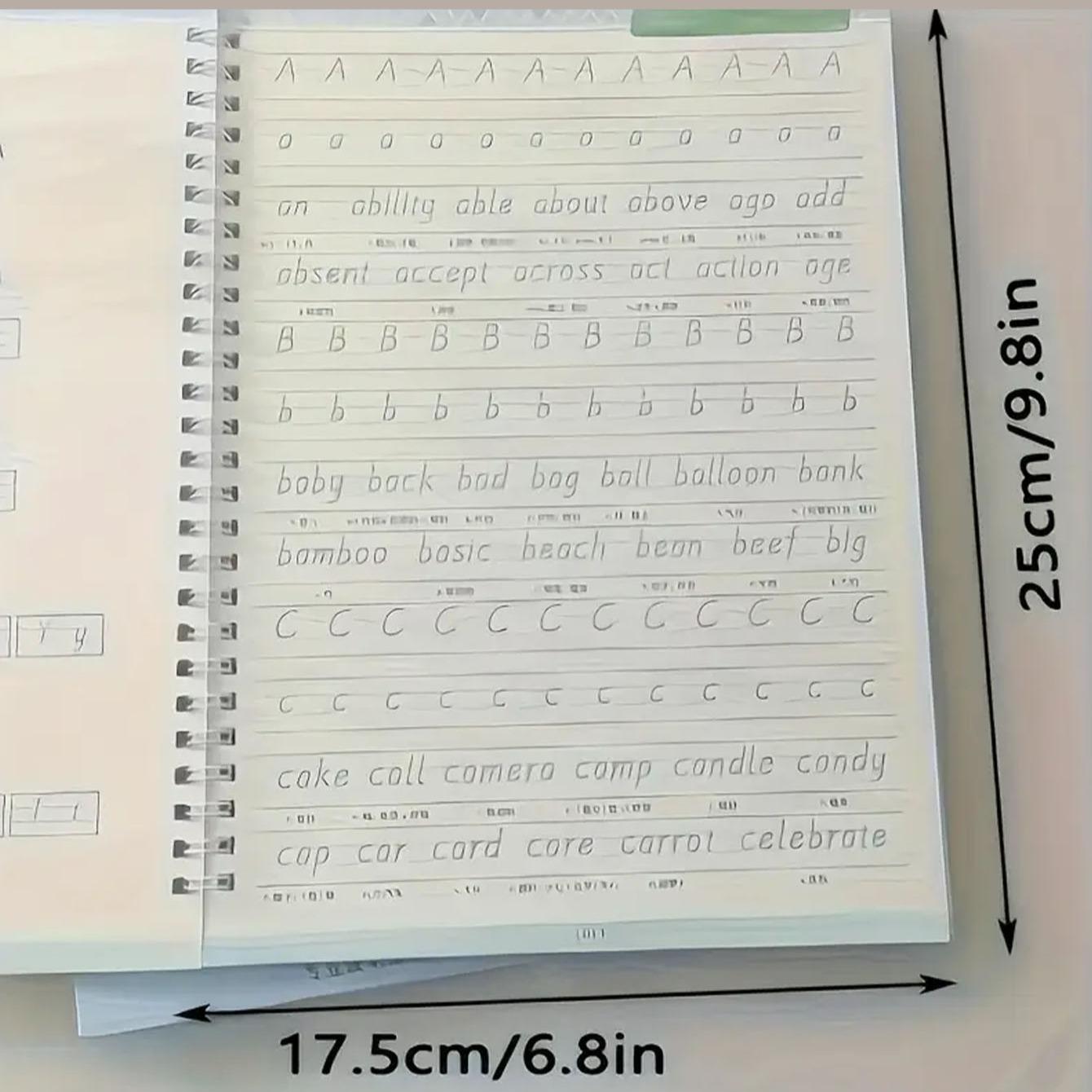 Middle School High School Calligraphy Practice Sheets, Pinyin Edition, Brush Writing Guide, Ideal for Students Learning Handwriting Skills, Learning Materials