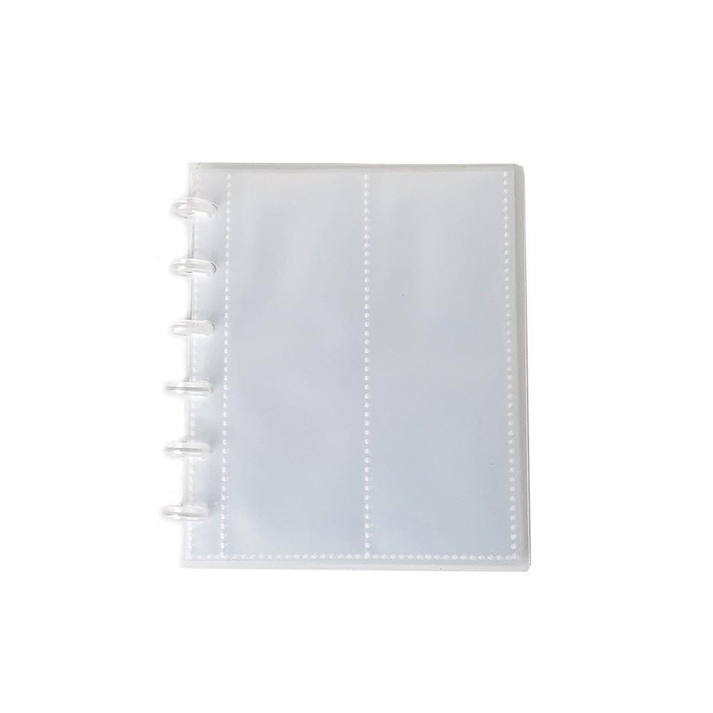 Transparent Photo Frame Album, 20 Pages for 2x6 Inch Photos, Dual Single Row Options, Perfect Gift for Photo Lovers, Anniversary Memories