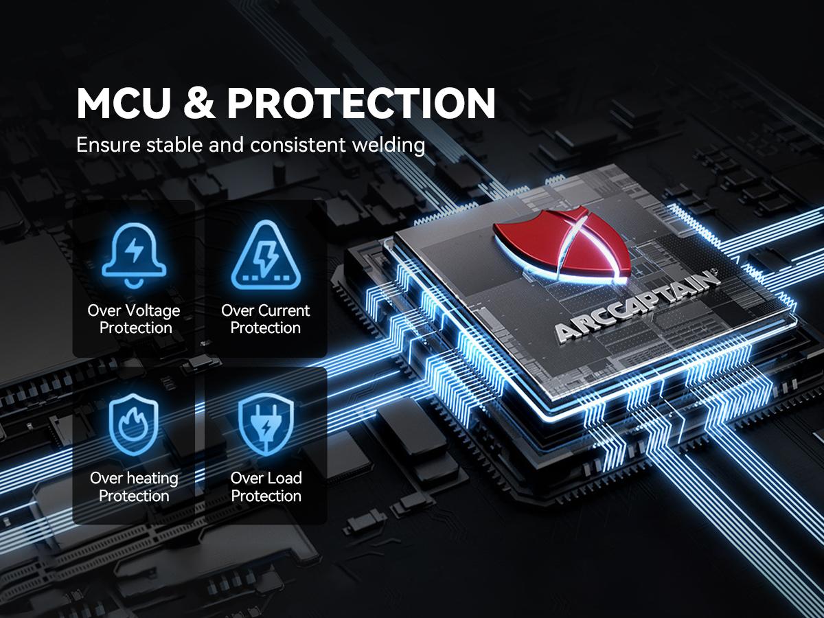 ARCCAPTAIN 135Amp 110V Flux Core MIG Welder, MIG130 Fit Gasless MIG/Lift TIG/Stick 3-in-1 Welding Machine, Digital Display DC IGBT Synergic Control Portable welder machine 110V ARCCAPTAIN 135Amp 110V Flux Core MIG Welder, MIG130 Fit Gasless MIG/Lift TIG/Stick 3-in-1 Welding Machine, Digital Display DC IGBT Synergic Control Portable welder machine 110V