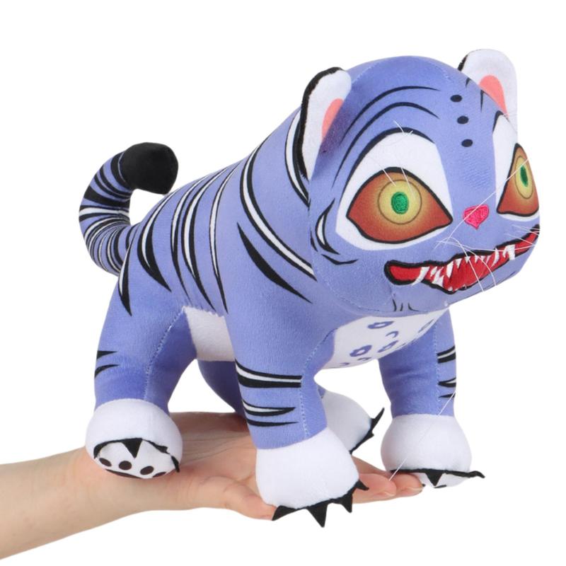 Kpop Demon Hunters Tiger Plush Toy, Cuddly Stuffed Animal, 5 Styles Available, Perfect for Christmas & Daily Gifts, Fun Decoration for Fans & Collectors