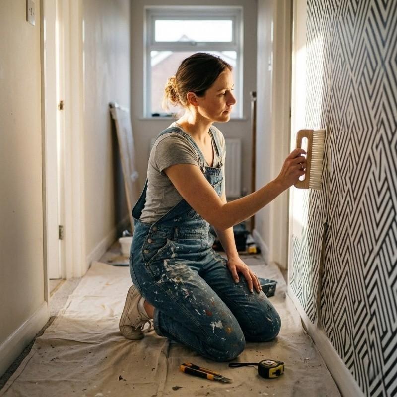 Multi-Row Texture Paint Brushes Vertical Line Pattern Brush Kit Professional High-Quality Art Painting Tool Set