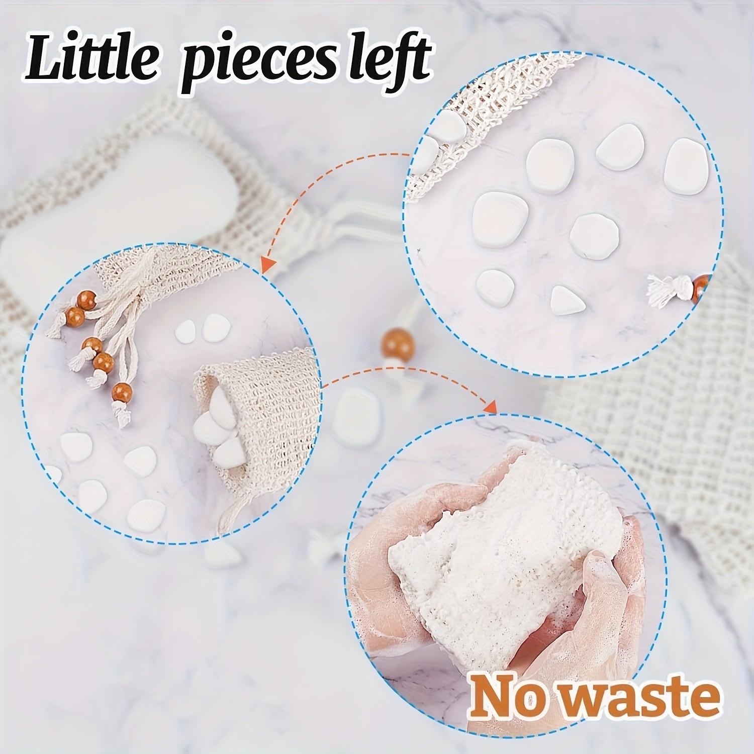 10/5/3/1PC Soap Foaming Net – Rich, Luxurious Lather | Soft, Reusable, Hanging Soap Pouch for Face & Body | Natural Sisal Exfoliating Shower Bag | Gentle for Sensitive Skin | Perfect for Home Spa & Travel Gifts | Exfoliating Bath Tool