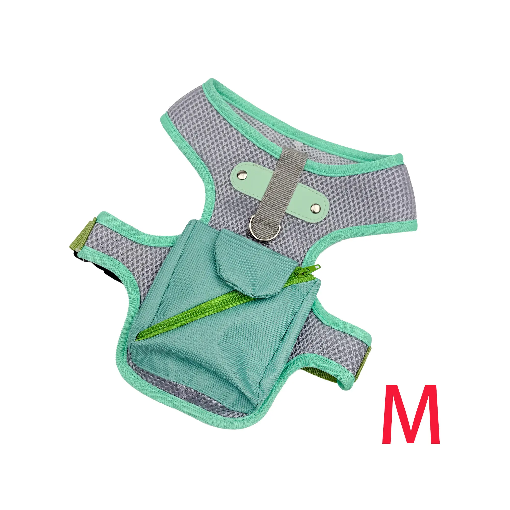 New Pet Harness Vest, Puppy Harness, Comfortable Breathable Design, Non-Restrictive Fit, Suitable for Large Medium Small Dogs, Outdoor Use, Anti-Rush, Anti-Lost