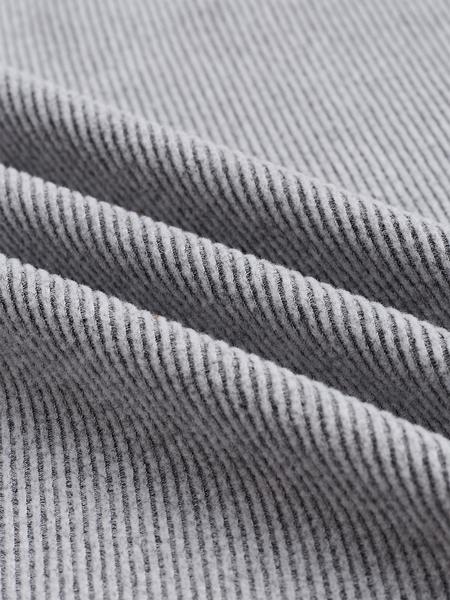 Two-piece Set Women's Solid Button Front Ribbed Crop Top & Elastic Waist Pants, Casual Long Sleeve Round Neck Top & Trousers 2 Piece Set for Spring & Fall, Women's Clothes for Daily Wear