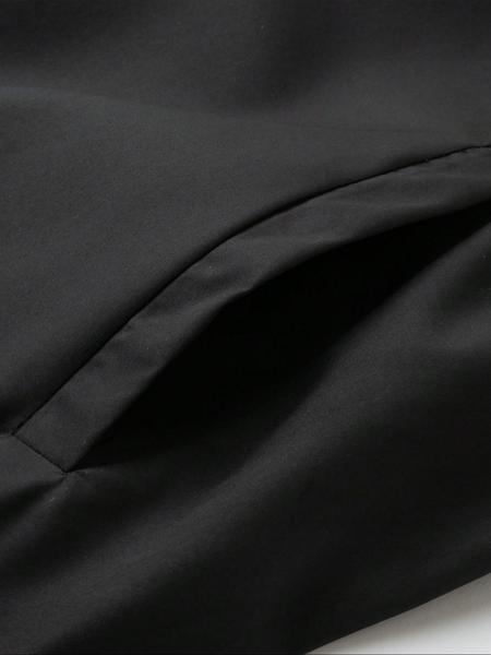 Men's Plus Size Casual Lightweight Bomber Jacket, Windproof Sports Design, Perfect for Outdoor Activities & Leisure Wear