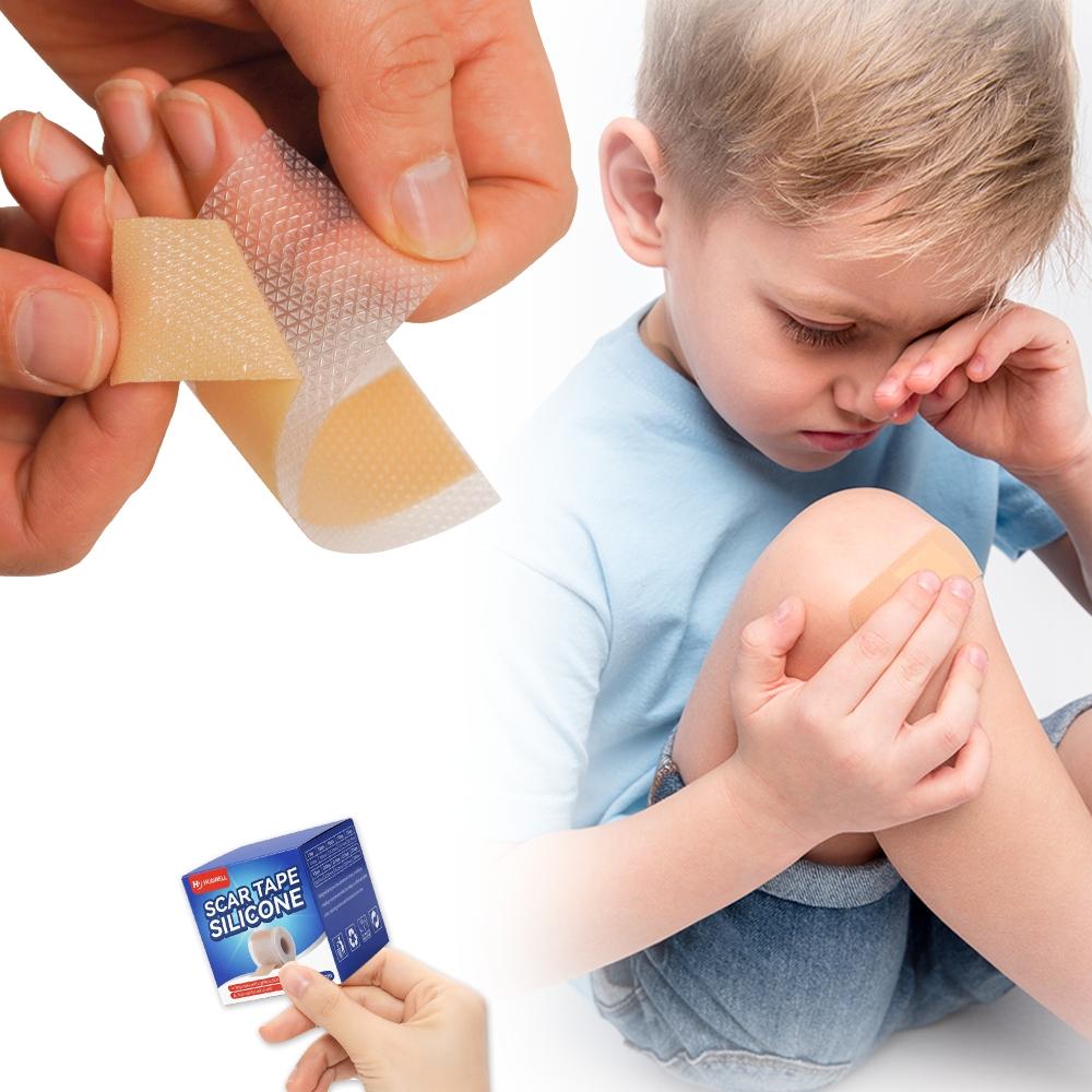 Medical Silicone Scar Patch 4cmx150cm, Professional Scar Repair Patch, Cesarean Section Scar Fade Patch, Adjustable Reusable