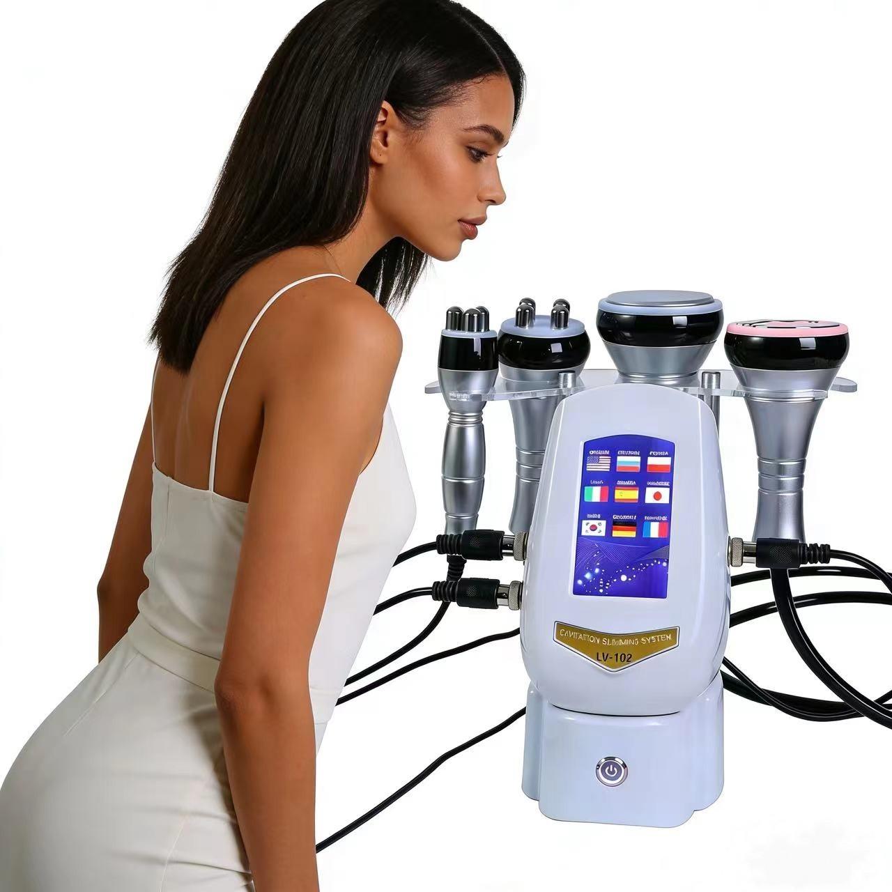 4-In-1 Facial Massage Device, Multi-Functional Beauty Tool, Body Firming and Lifting Spa Instrument, Professional Salon Equipment