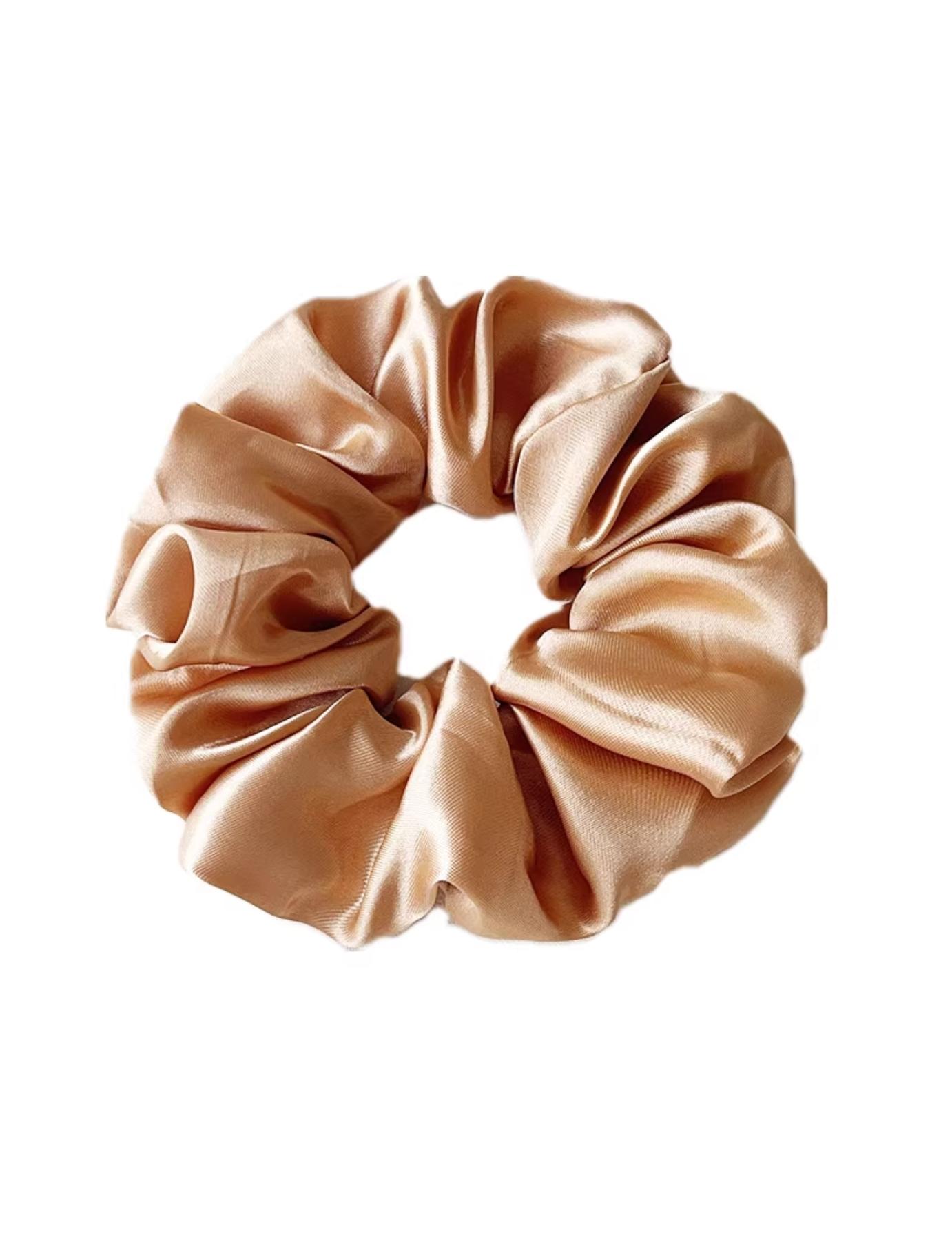 6-Pack High-End Chiffon Hair Ties, Effortlessly Captures Lazy Aesthetic, Perfect for Daily Commute, Simple and Gentle Design