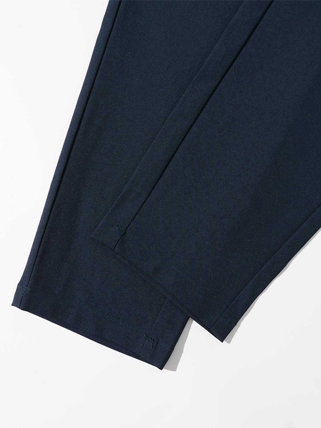 Women's asymmetrical belt solid color casual pants, made of Woven, comfortable and skin-friendly fabric, suitable for office and travel fashion Bottom, Casual Fashion Bottoms