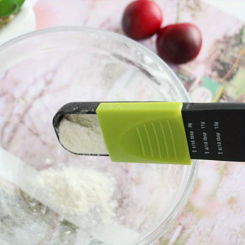 1pc,Double-ended Measuring Spoons，measuring Spoons，adjustable Measuring Spoons，adjustable Measuring Spoons All-in-one，measuring, Kitchenware