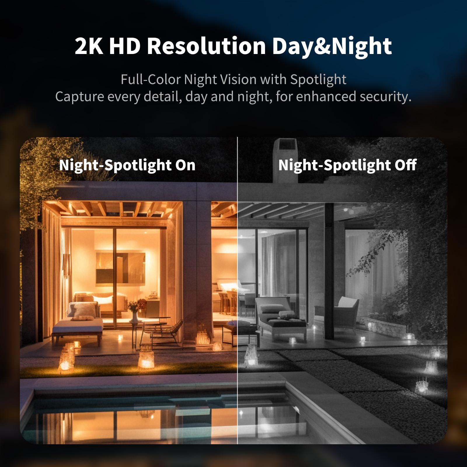 4G LTE Cellular Solar Surveillance Security Camera – 2K HD Video 360° View,NoWiFi, Remote APP Controlled,WaterProof,MotionActivated, NightVision, 4GData Card Included (Data refill is required for Unlimited 4G data usage) Connection