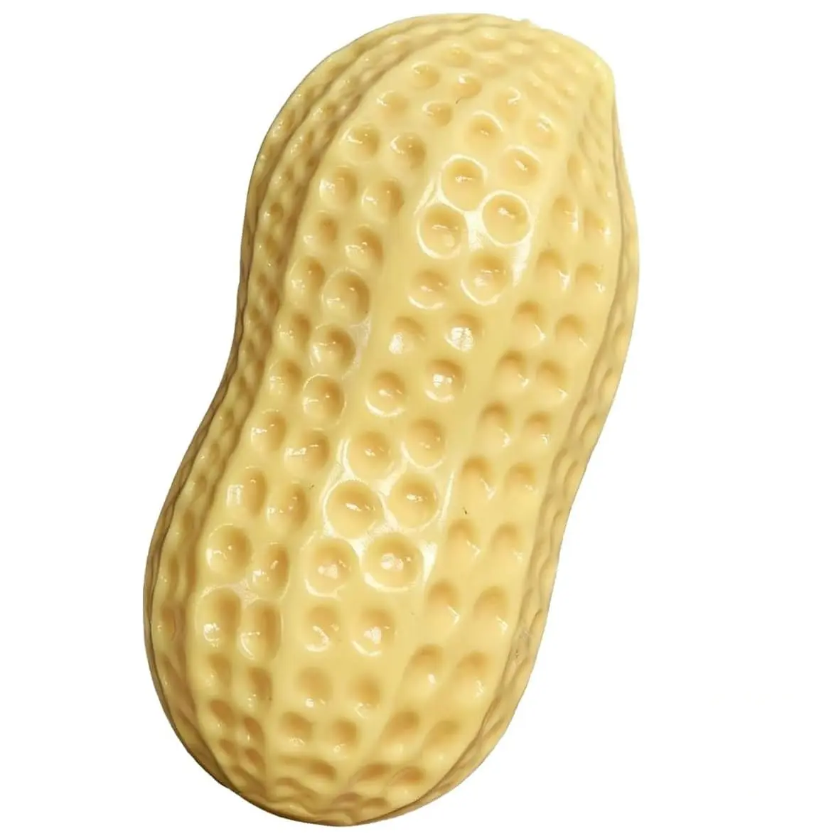 Peanut Squishy Toy (1pc), Food-Shaped Stress Relief Fidget, Large Non-Rebound, Soft Texture, Shapeable Fidget for Adults, Perfect Gift