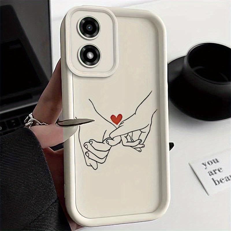 1 Piece E14 Promised Love Fashion Ready Flexible For Moto E14 Case With Elegant
