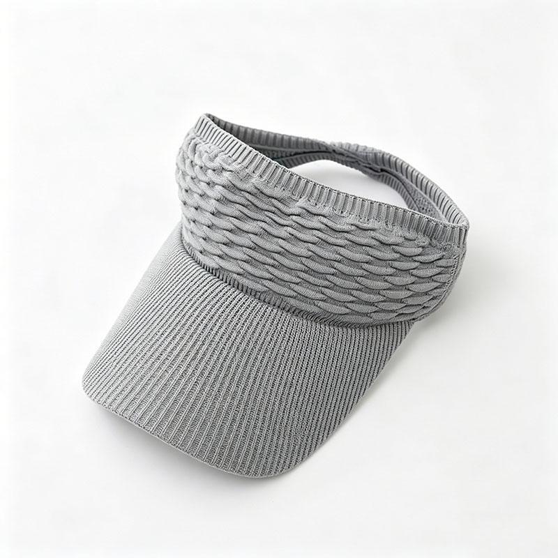 4-Piece Set Women's Outdoor Sports Baseball Cap Open-Top Sun Hat Sun Protection Hat 6 Color Options