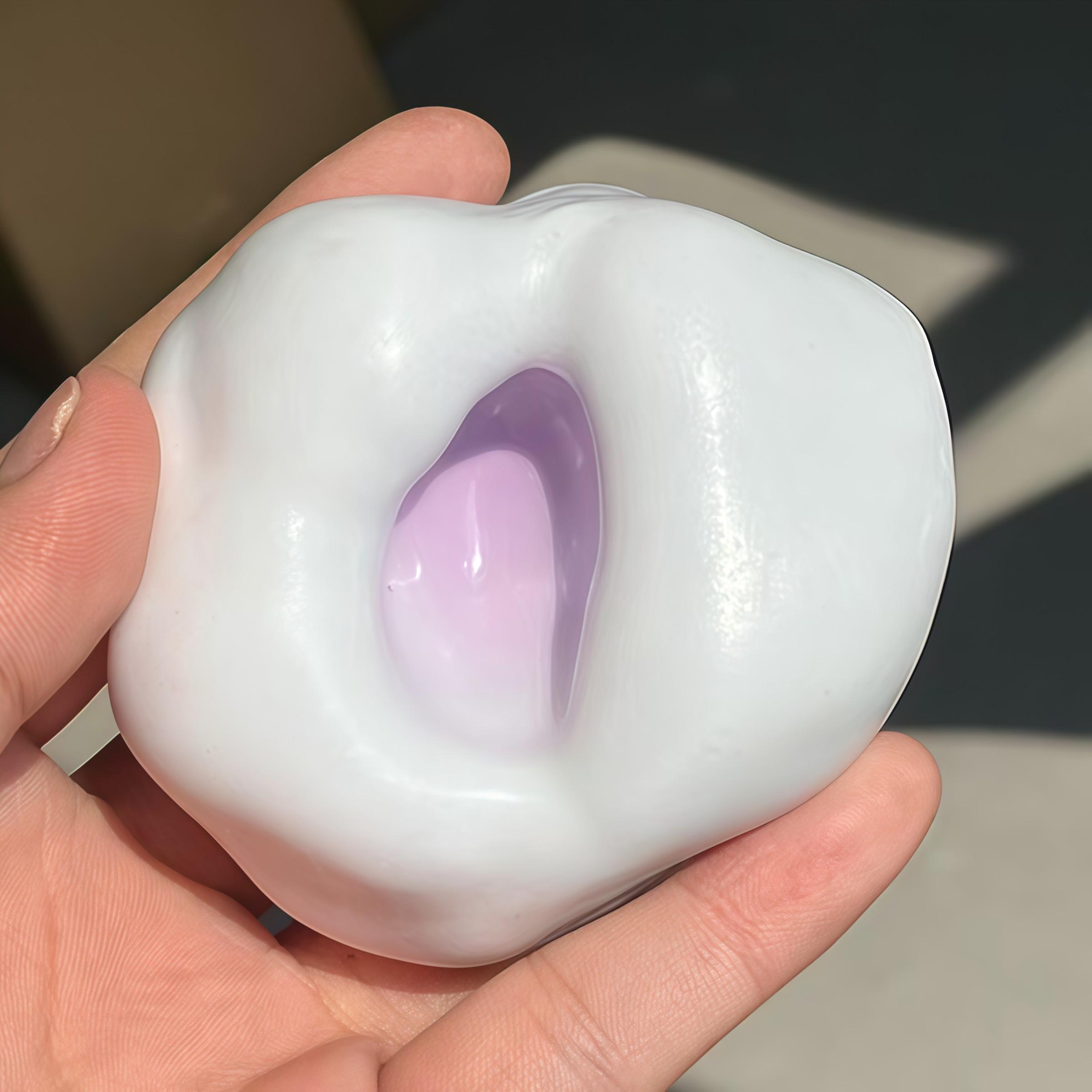 Super Soft Moldable Snow Skin Mochi Squishy Ball, Stress Relief Toy