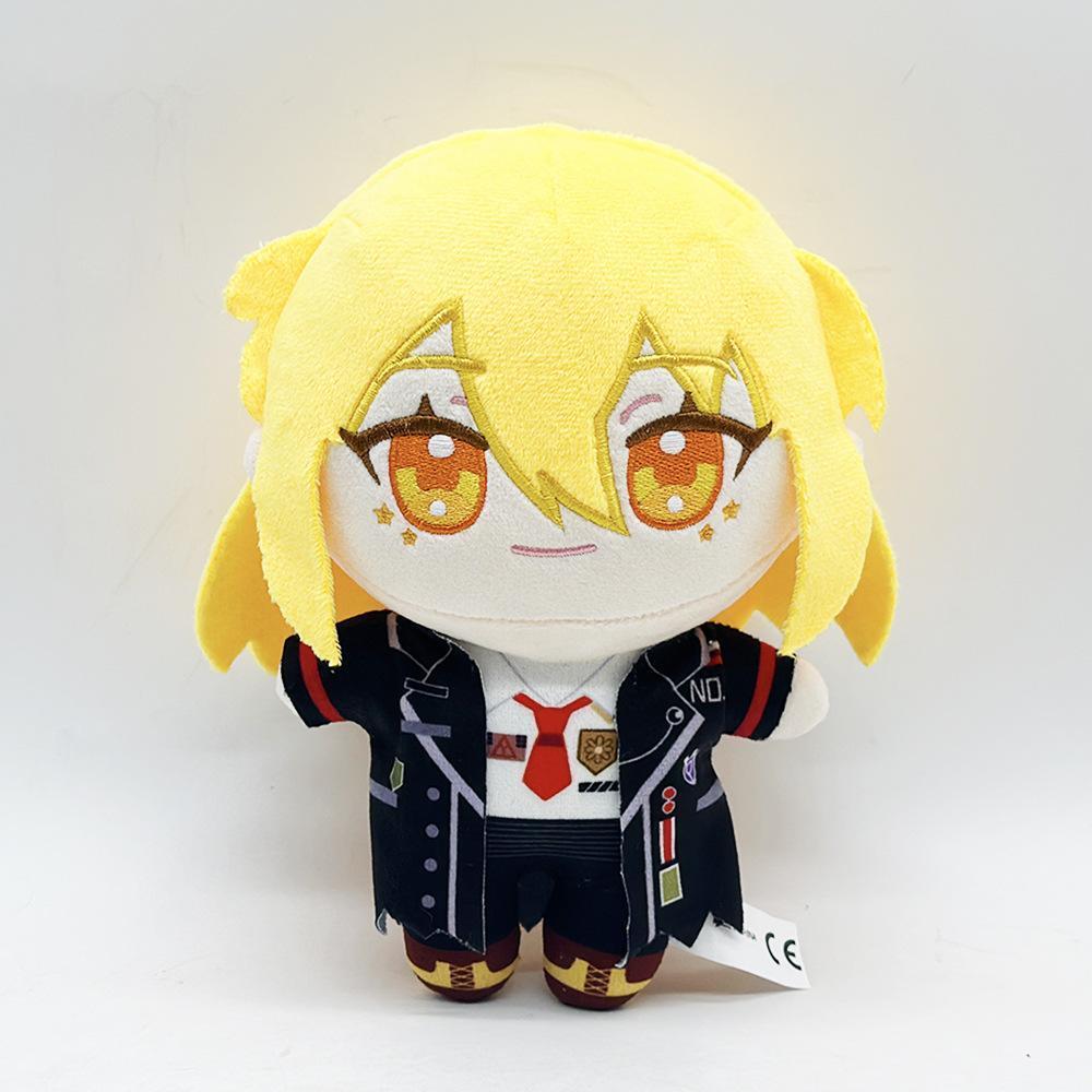 20CM Kawaii Original Limbus Company Plush Toys  Cotton Doll Game Peripherals Plush Dolls Dante Faust Don Quixote Palm Gift