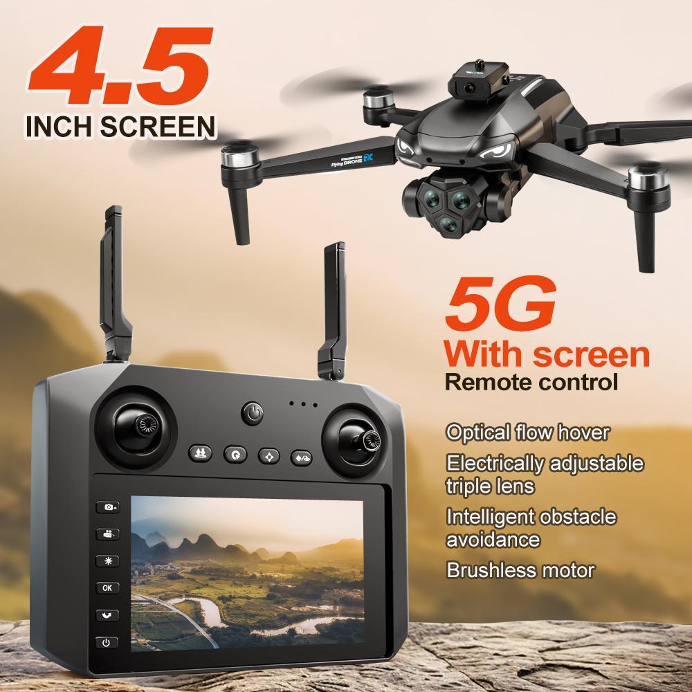 M33 Dual Drone with Optical Flow, 2 Batteries, Carry Bag & Memory Card Included, Remote Ctrl.