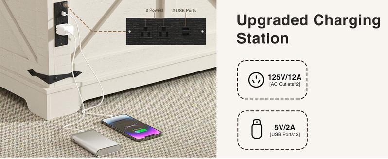 Vabches Farmhouse Lift Top Coffee Table with Storage, Wood Square Center Table with Charging Station, Rustic Cocktail Tables with Flip Top Lids for Living Room, Home Office, Modern Black