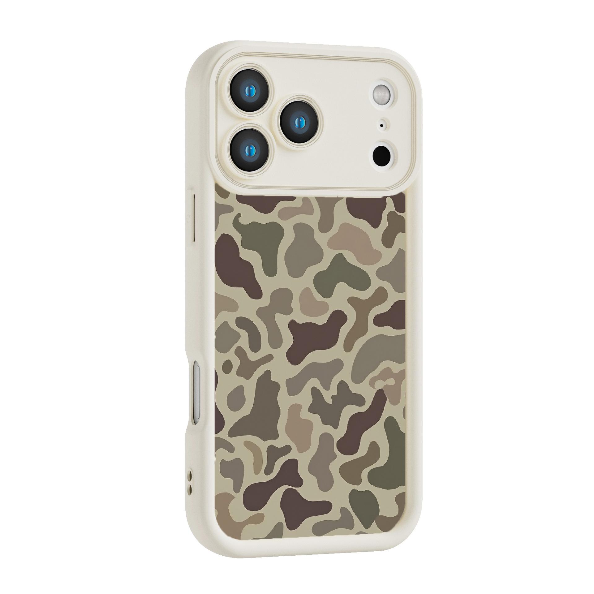2025 New Camo Pattern iPhone 17 Pro max Phone Case Sika deer Shockproof Rubber Cover for iPhone 17 Air Promax 17Pro 11-16,Gifts for Hunter Outdoor enthusiast