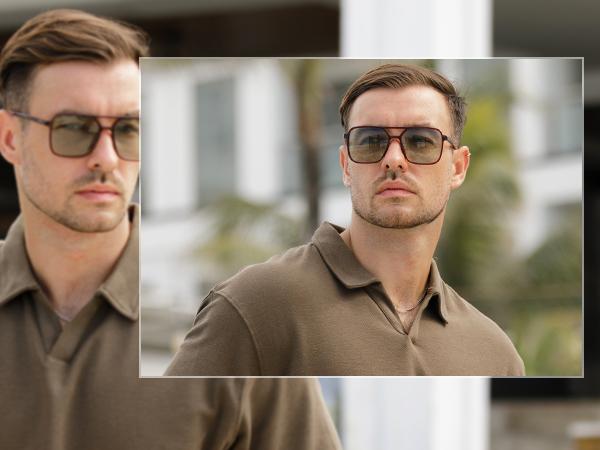 SOJOS Trendy Vintage Aviator Square Sunglasses For Womens Mens Retro 70s UV400 Women Sun Glasses