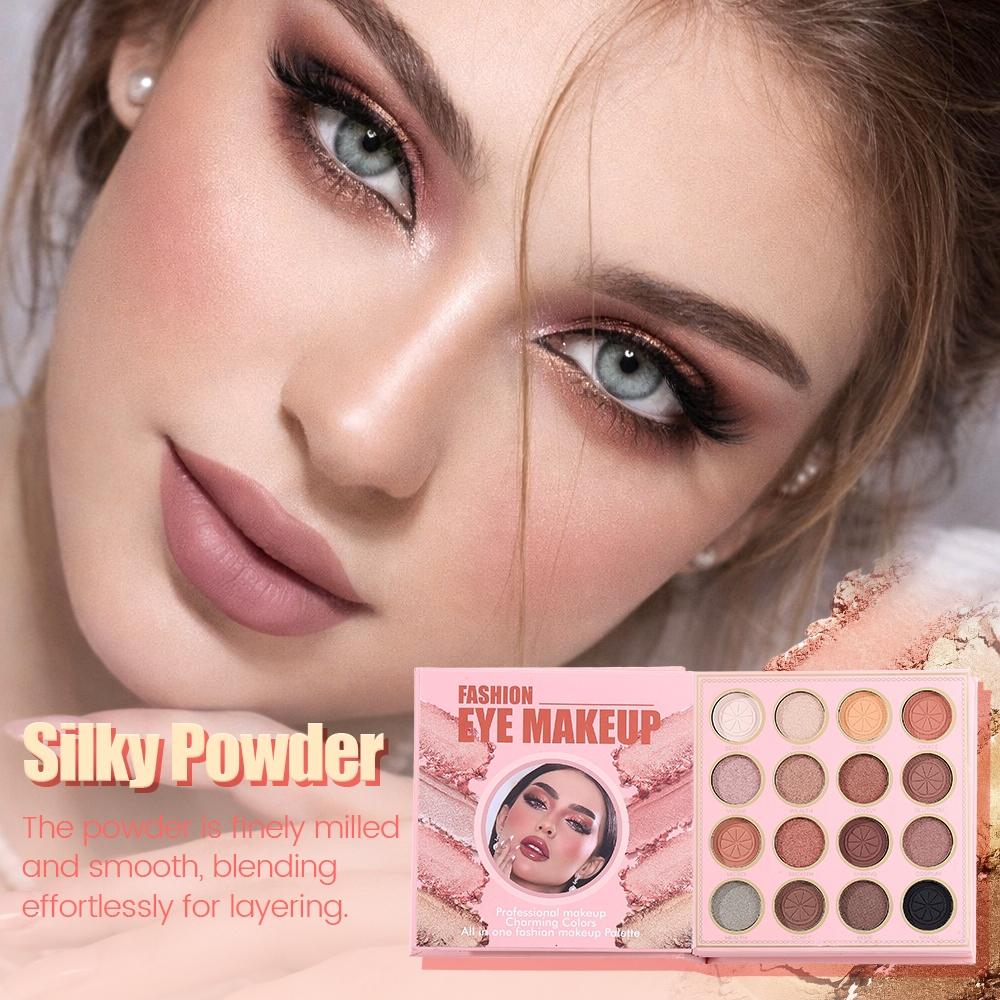 High-End Multi-Functional Makeup Palette, Four-In-One Eyeshadow Blush Highlighter, Long-Lasting Easy Application, Elegant Makeup Set