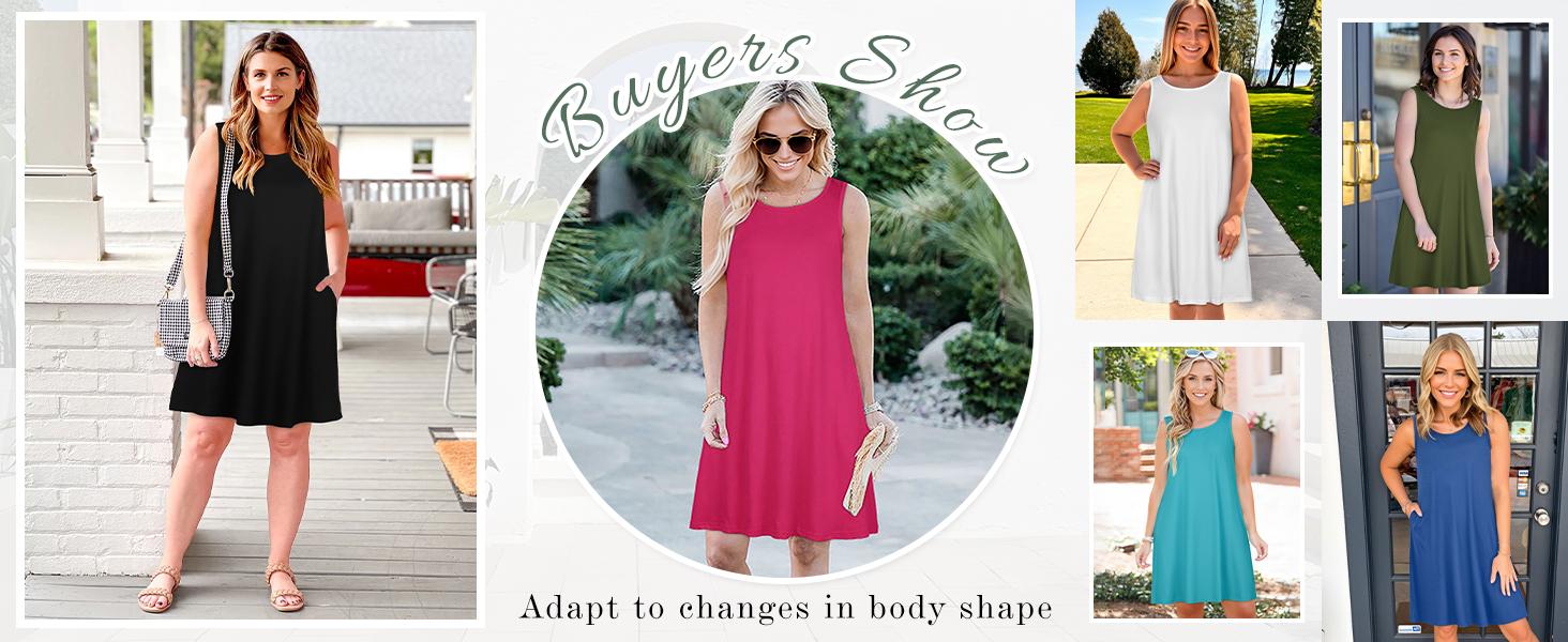 JOLIGAL Womens Summer Dresses Casual Sleeveless Tshirt Sundress Beach Cover Up with Pockets Loose Tank Dress 2026 JOLIGAL Womens Summer Dresses Casual Sleeveless Tshirt Sundress Beach Cover Up with Pockets Loose Tank Dress 2026