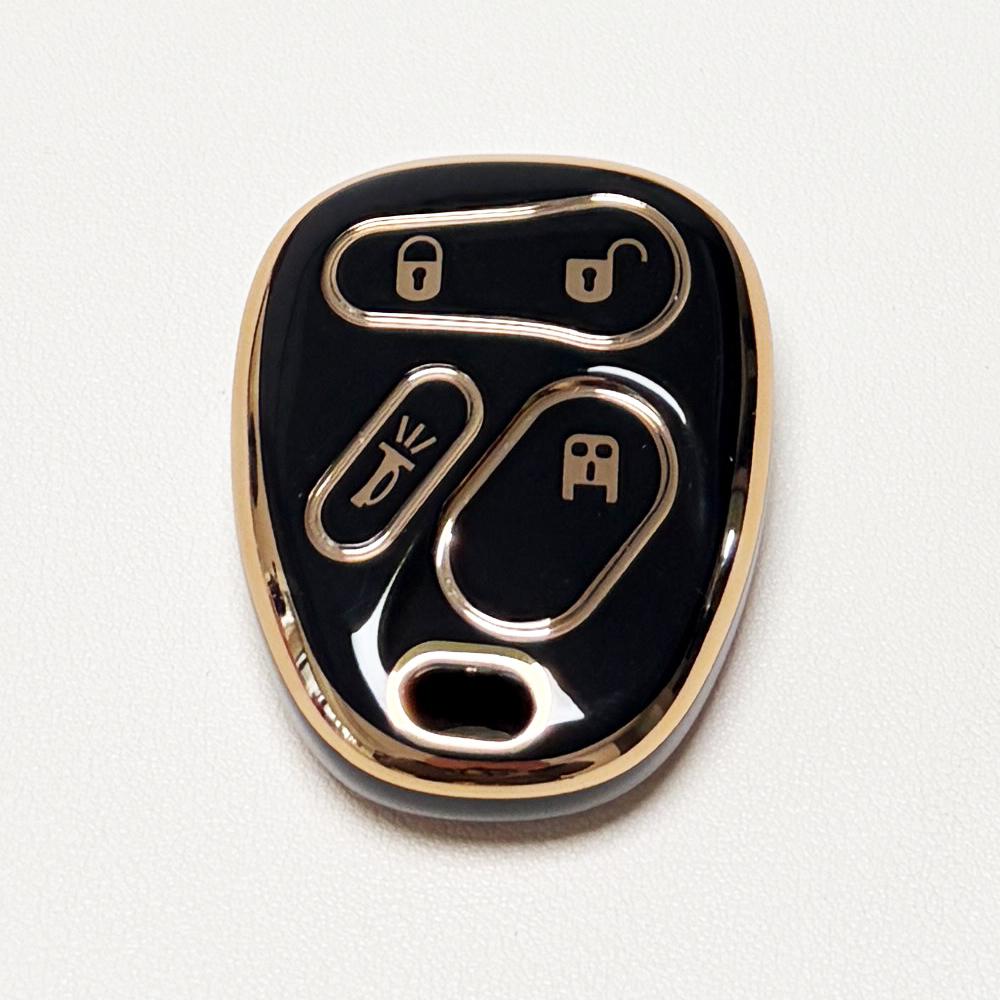 Car Key Protection Case Car Key Accessory Soft Durable Tpu Material Full Coverage Key Protector for Chevrolet for Gmc for Cadillac