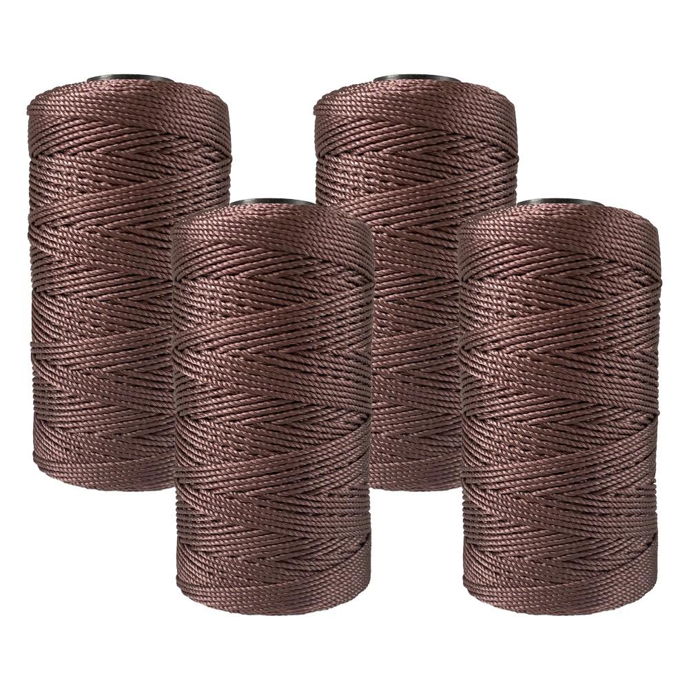 4-Pack Knitting Yarn Set, Durable Hook Car Seat Cushion, Slippers, Hat, Handmade Woolen Thread Kit, Multi-Purpose DIY Craft Supplies